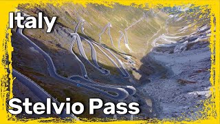 Best motorcycle roads of Italy - SS38 (Stelvio Pass) - motorcycle touring in Europe