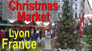 Christmas Market in Lyon, France