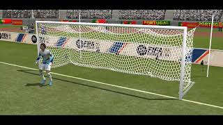 David Beckham free kick (FIFA MOBILE)