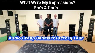 Audio Group Denmark Factory Tour - Pros & Con's #denmark #highendaudiophile #audioamplifier #hifi