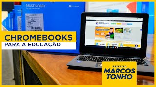 CHROMEBOOKS PARA A EDUCAÇÃO DE SANTANA DE PARNAÍBA