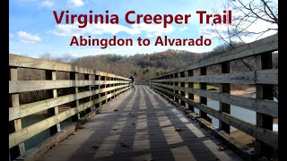 Creeper Trail from Abingdon to Alvarado FULL 4K