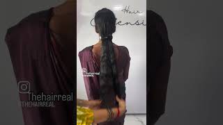 Product name : Flat clip ponytail Online orderwww.Thehairreal.comTo Order WhatsApp: +91 9042578277