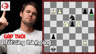 Bỏ lỡ cơ hội chiếu hết, Carlsen có bất lực trước cặp tốt thông hổ báo của So Wesley