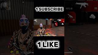 1 SUBSCRIBE AND 1 LIKE 👍 #viral #freefire #garenafreefire #shorts #shortsfeed #trending #youtuber