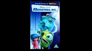 Closing to Monsters, Inc. UK VHS [2002]