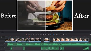 DaVinci Resolve Edit: An Honest Behind the Scenes (Food B-Roll sequence)