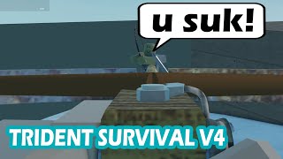 GOING RAIDING on TRIDENT SURVIVAL V4 ROBLOX [ROBLOX RUST]