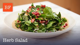 Herb Salad | Building Feasts