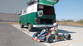 GoKart 50cc pruebas en el Aurrera