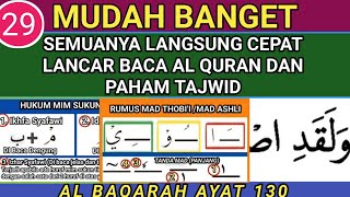 BELAJAR MENGAJI QURAN DAN TAJWID CARA CEPAT BISA TAJWID UNTUK PEMULA DAN LANSIA