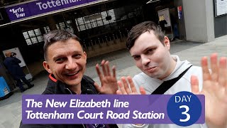 The New Tottenham Court Road Elizabeth Line Station