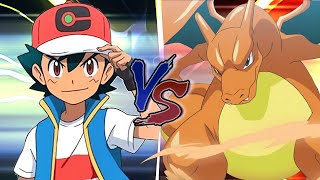 Pokemon Battle Starters: Ash Vs Fire Starters