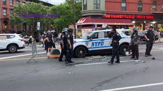 Protests over the murder of #GeorgeFloyd  (violent and non-violent) rattle New York City