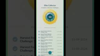 I Got My 50th MEDAL in Collection CHALLENGE🥳|#shorts #pokemongo #pokemon #short #pokémon