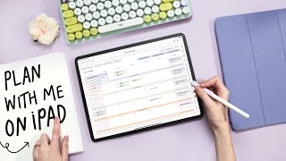 Plan with Me on iPad (March 2022) REAL-TIME | Turning Your iPad Into a Planner