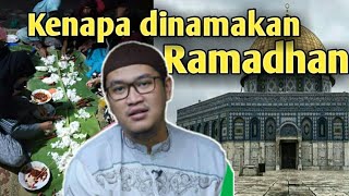 Kenapa disebut bulan Ramadhan?? || Ust. Oemar Mita LC MA