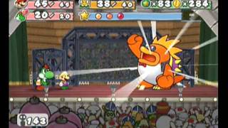 Paper Mario the Thousand-Year Door - Chapter 3 Boss #3 - Macho Grubba (Remake)