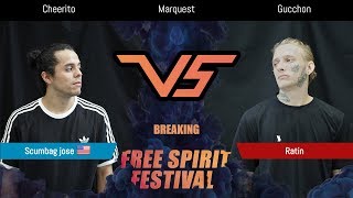 Free Spirit Festival 2019 Championship // Scumbag Jose vs Ratin // Breaking  - Final