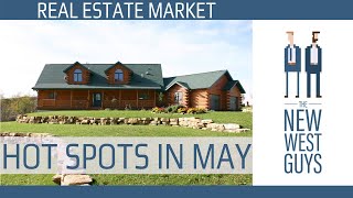 Real Estate Hot Spots in May 2021. Low Inventory in the summer?