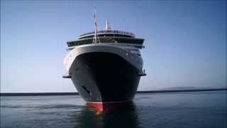 QUEEN VICTORIA DEPARTURE FROM HERAKLION PORT.