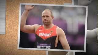 Athletics: High-Hurdling Robert Harting Wins Didiscus Gold