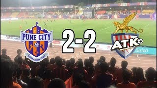 PUNE CITY VS ATK Indian Football Match | INDIAN SUPER LEAGUE 2019