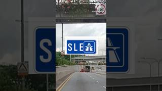 Singapore driving expressway #SLE# how to drive #SHORTS