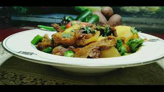 Mutton Potato Recipe