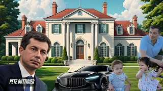 Pete Buttigieg Bio | Twin Children, Marriage, Net Worth, Opulent Lifestyle😍💘 #fyp #blackexcellence