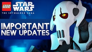 Important New Updates: LEGO Star Wars The Skywalker Saga News Update