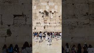 the women's side of the Western Wall, Jerusalem Israel