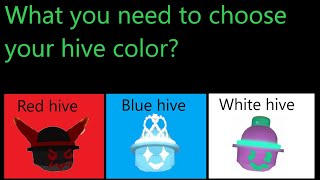 What you need to choose your hive color?