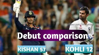 Cricketers debut comparison| Cricket comparison| krunal pandya and prasidh krishna debut