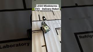 LEGO Mindstorms EV3 - Delivery Robot with 3D Printed Platform