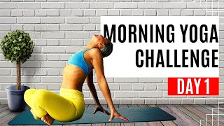 DAY 1 - Morning Yoga Challenge - Full Body Stretch