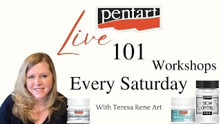 Pentart 101 Series - Episode 2 - DELUXE PASTE