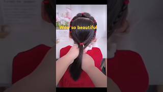 Easy hairstyles for baby girl| beautiful hair styles for school girl #hairstylehairstyle #newfeeds