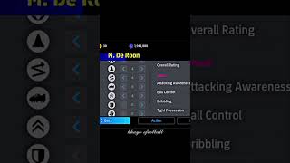 how to training M. De Roon efootball 2024 #efootball2024 #efootball2023 #efootball2022 #pes2021