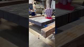 End Grain Cutting Board Glue Up