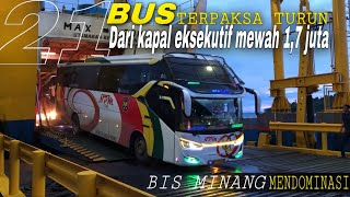 W3S ANGEL‼️21 BUS SUDAH NAIK KAPAL KOK DI SURUH TURUN LAGI [NAIK KAPAL TERBESAR DI MERAK]