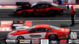 REAL - Q3 Action - Burnouts & Launches 2024 Ford Performance NHRA Nats LVMS Mountain Motor Pro Stock