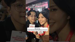 BABYMONSTER NGENALIN GUE‼️@BAEMON Fanmeeting Jakarta