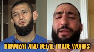 Khamzat Chimaev ROASTS Belal Muhammad, Belal Responds