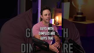 You can’t take guys with dimples seriously 😂 #comedy #podcast #funny #brothers