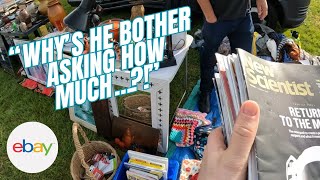 HE WASN’T HAPPY WITH ME - CARBOOT HUNTING TO RESELL ON EBAY