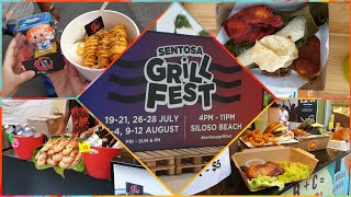 Sentosa GrillFest 2019 @ Siloso Beach. 100X delicious F&B! #Sentosagrillfest #siloso