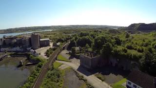 FPV flight at old Blue Circle Magheramorne Co Antrim