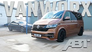 ABT T6.1 Transporter pays a visit to Vanworx HQ. "Insane setup!"