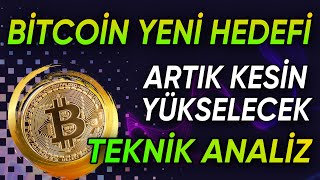 Artık KESİN Bu YAŞANACAK!! BİTCOİN Yeni HEDEFİ Burası! Bitcoin Son Dakika Analiz